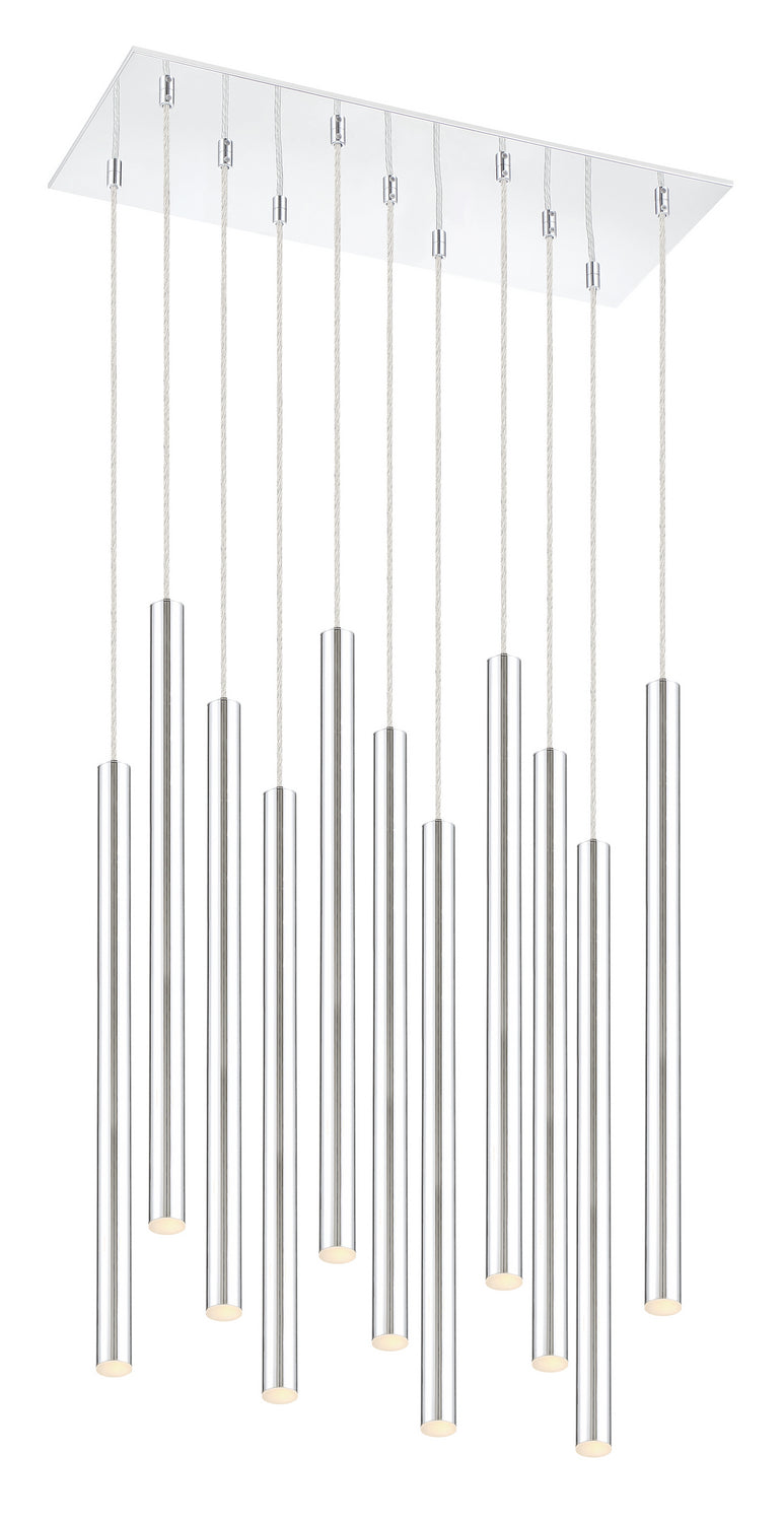 Z-Lite Canada - LED Chandelier - Forest - Chrome- Union Lighting Luminaires Decor