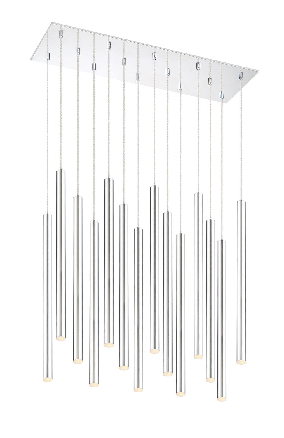 Z-Lite Canada - LED Chandelier - Forest - Chrome- Union Lighting Luminaires Decor