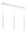 Z-Lite Canada - LED Linear Chandelier - Forest - Chrome- Union Lighting Luminaires Decor