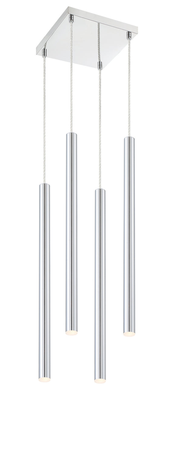 Z-Lite Canada - LED Chandelier - Forest - Chrome- Union Lighting Luminaires Decor