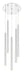 Z-Lite Canada - LED Chandelier - Forest - Chrome- Union Lighting Luminaires Decor