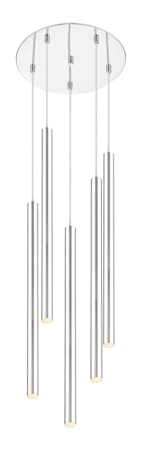 Z-Lite Canada - LED Chandelier - Forest - Chrome- Union Lighting Luminaires Decor