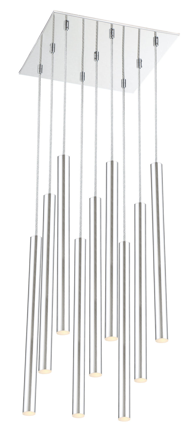 Z-Lite Canada - LED Chandelier - Forest - Chrome- Union Lighting Luminaires Decor