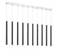 Z-Lite Canada - LED Linear Chandelier - Forest - Chrome- Union Lighting Luminaires Decor