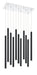 Z-Lite Canada - LED Chandelier - Forest - Chrome- Union Lighting Luminaires Decor