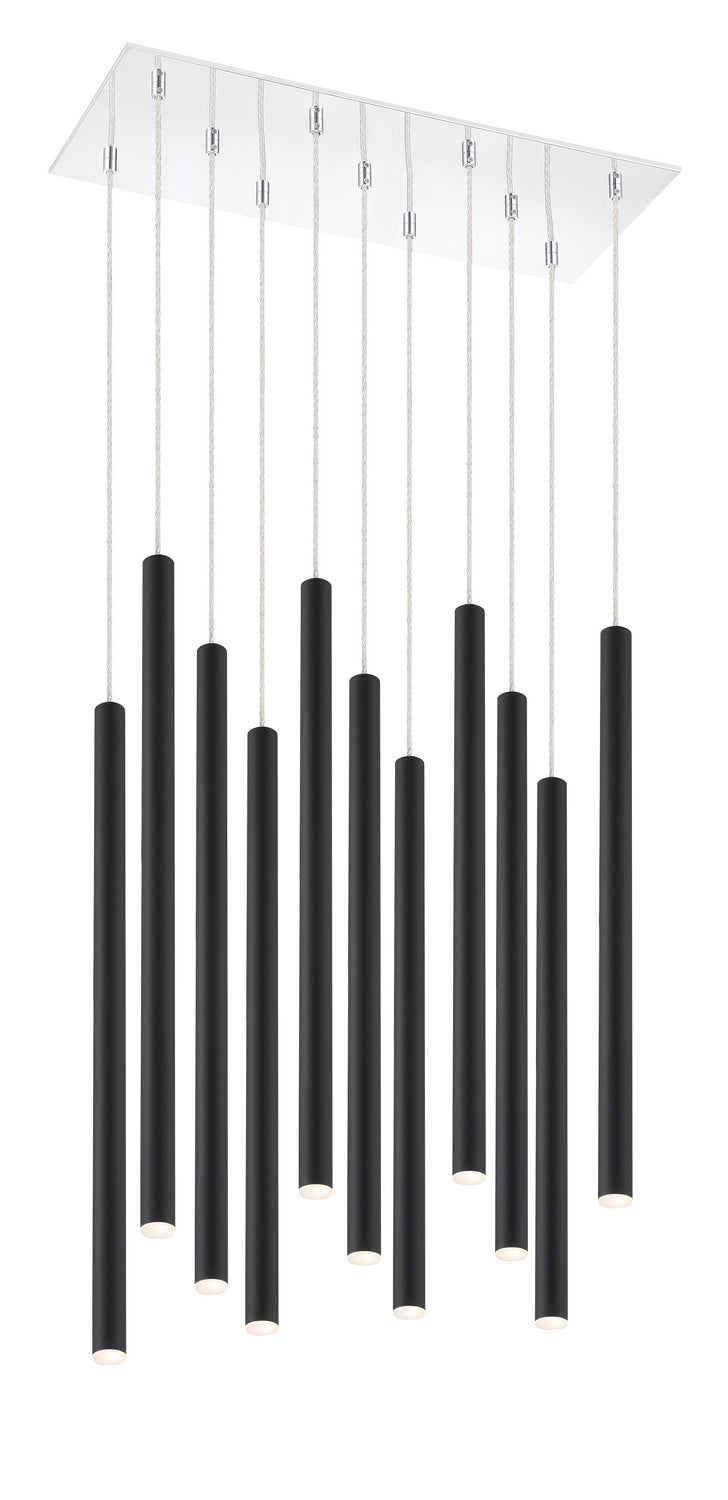 Z-Lite Canada - LED Chandelier - Forest - Chrome- Union Lighting Luminaires Decor