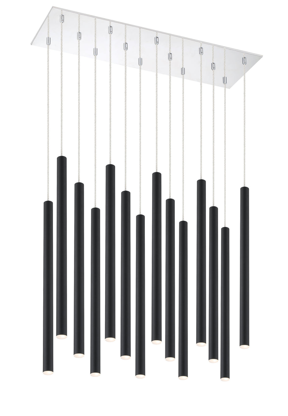Z-Lite Canada - LED Chandelier - Forest - Chrome- Union Lighting Luminaires Decor