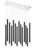 Z-Lite Canada - LED Chandelier - Forest - Chrome- Union Lighting Luminaires Decor