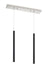 Z-Lite Canada - LED Linear Chandelier - Forest - Brushed Nickel- Union Lighting Luminaires Decor