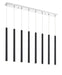 Z-Lite Canada - LED Linear Chandelier - Forest - Chrome- Union Lighting Luminaires Decor