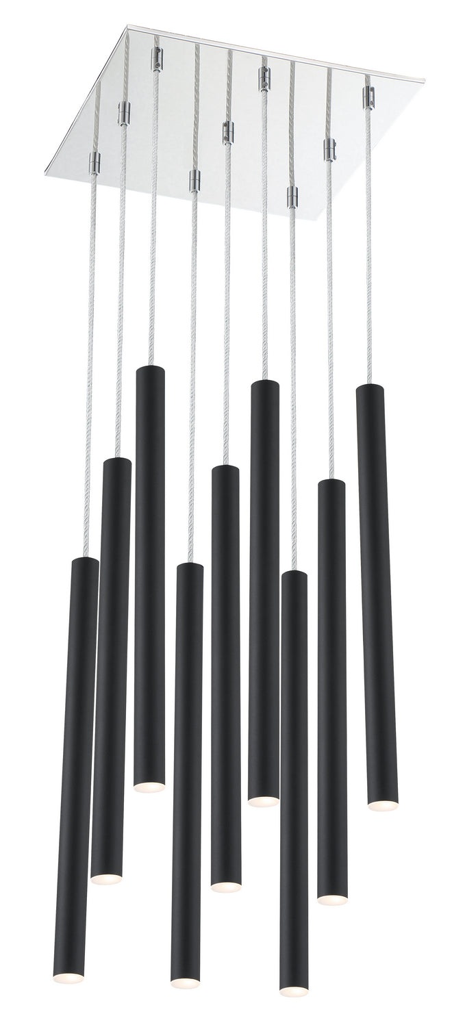 Z-Lite Canada - LED Chandelier - Forest - Chrome- Union Lighting Luminaires Decor