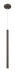 Z-Lite Canada - LED Pendant - Forest - Pearl Black- Union Lighting Luminaires Decor