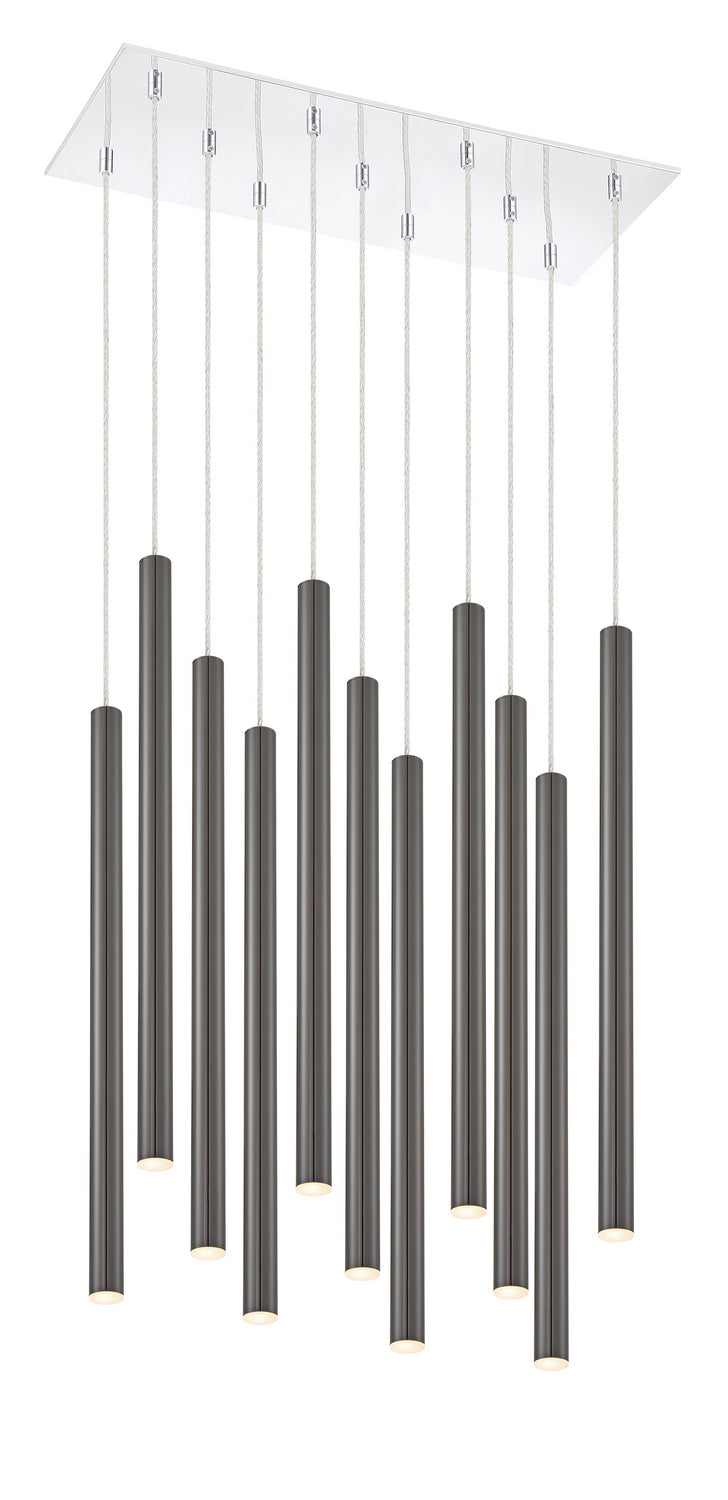 Z-Lite Canada - LED Chandelier - Forest - Chrome- Union Lighting Luminaires Decor