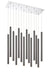 Z-Lite Canada - LED Chandelier - Forest - Chrome- Union Lighting Luminaires Decor