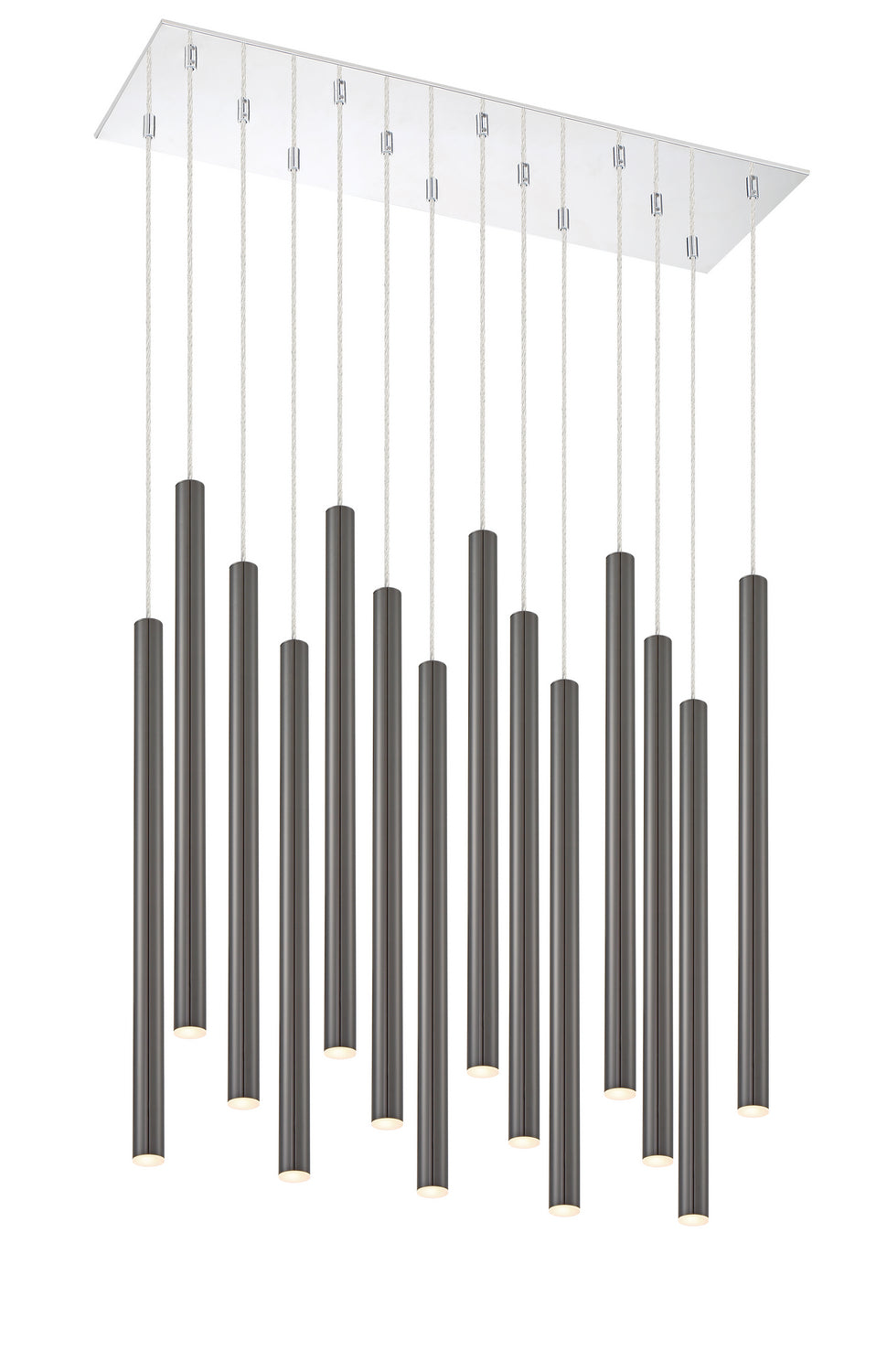 Z-Lite Canada - LED Chandelier - Forest - Chrome- Union Lighting Luminaires Decor