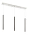 Z-Lite Canada - LED Linear Chandelier - Forest - Brushed Nickel- Union Lighting Luminaires Decor