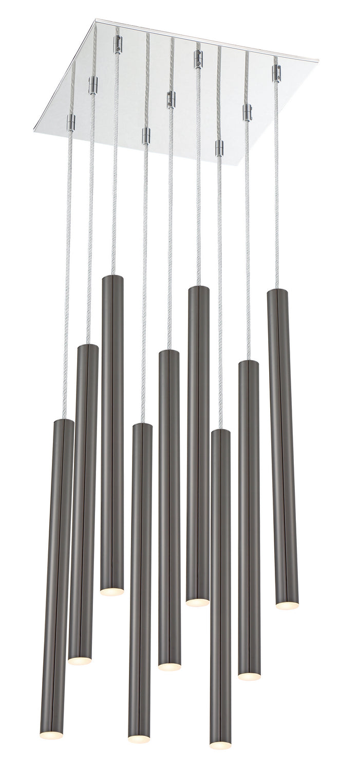 Z-Lite Canada - LED Chandelier - Forest - Chrome- Union Lighting Luminaires Decor