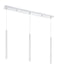 Z-Lite Canada - LED Linear Chandelier - Forest - Chrome- Union Lighting Luminaires Decor