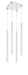 Z-Lite Canada - LED Chandelier - Forest - Chrome- Union Lighting Luminaires Decor