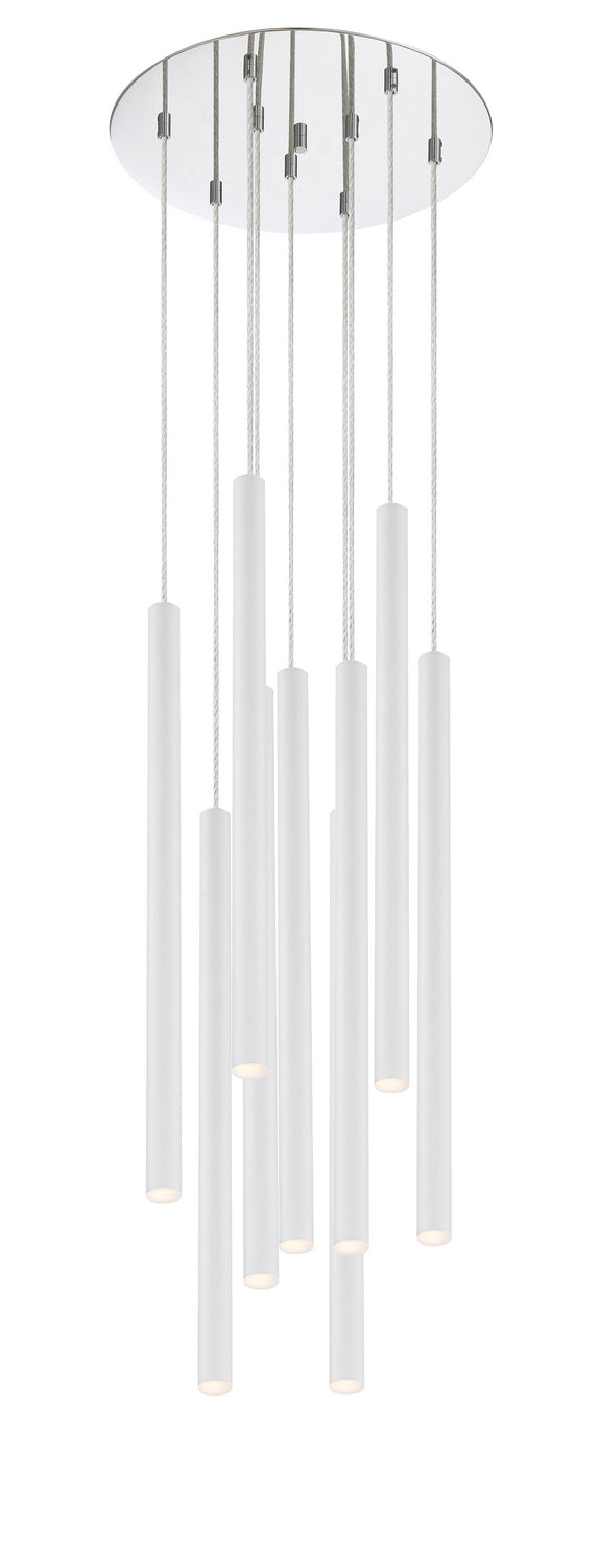 Z-Lite Canada - LED Chandelier - Forest - Chrome- Union Lighting Luminaires Decor