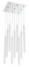 Z-Lite Canada - LED Chandelier - Forest - Chrome- Union Lighting Luminaires Decor