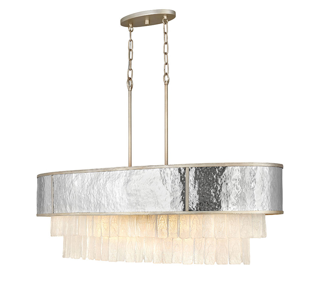 Fredrick Ramond Canada - LED Linear Chandelier - Reverie - Champagne Gold- Union Lighting Luminaires Decor