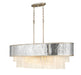 Fredrick Ramond Canada - LED Linear Chandelier - Reverie - Champagne Gold- Union Lighting Luminaires Decor