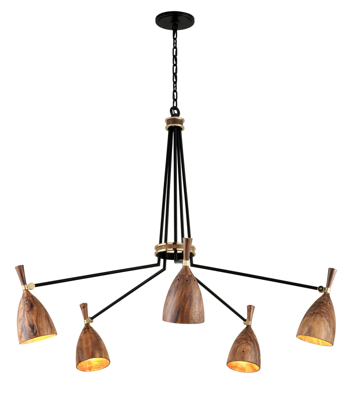 Corbett Lighting Canada - Five Light Chandelier - Utopia — Union ...