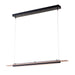 Hubbardton Forge - LED Pendant - Plank - Black- Union Lighting Luminaires Decor