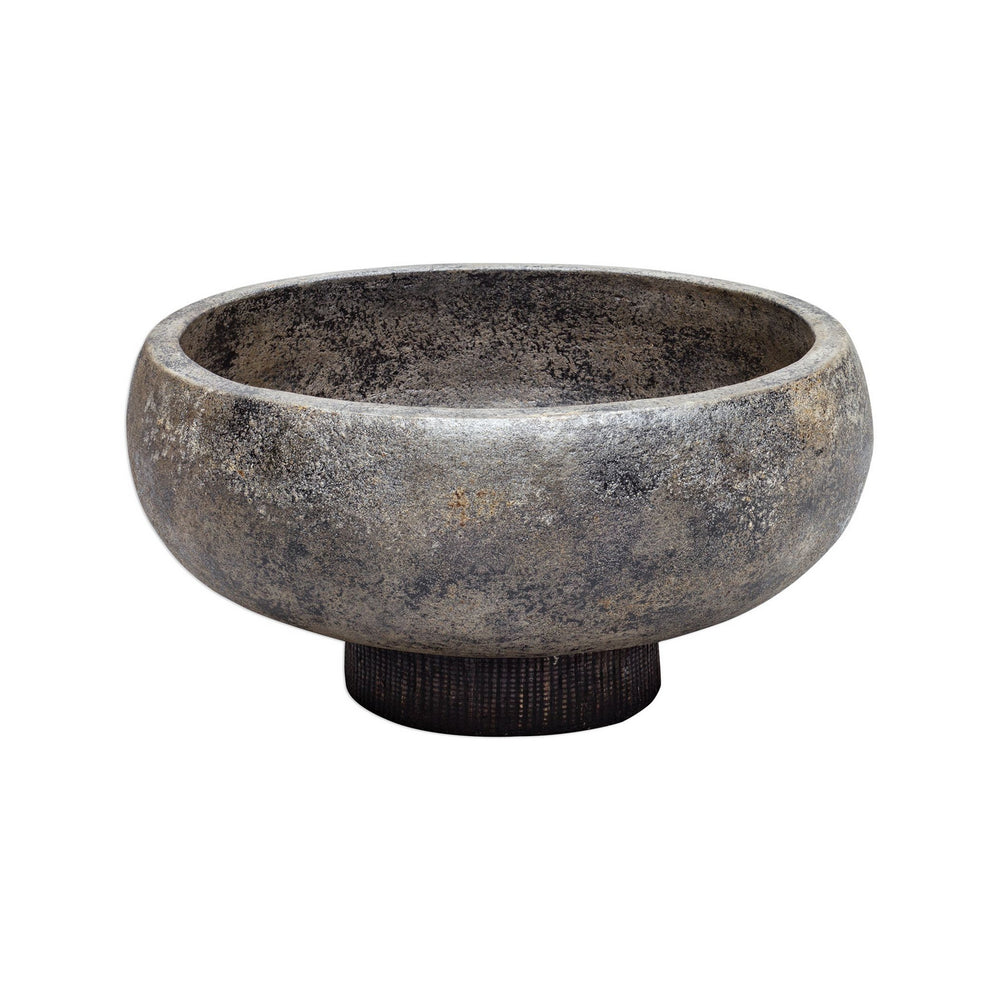 Uttermost - Bowl - Brixton - Aged Black With Gold- Union Lighting Luminaires Decor