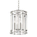 Hudson Valley Canada - Four Light Lantern - Haddon - Polished Nickel- Union Lighting Luminaires Decor