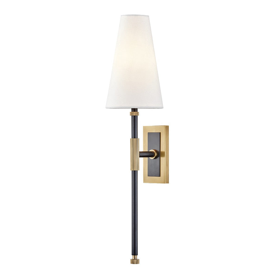 Hudson Valley Canada - One Light Wall Sconce - Bowery - Aged Brass/Old Bronze- Union Lighting Luminaires Decor