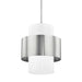Hudson Valley Canada - One Light Pendant - Corinth - Polished Nickel- Union Lighting Luminaires Decor