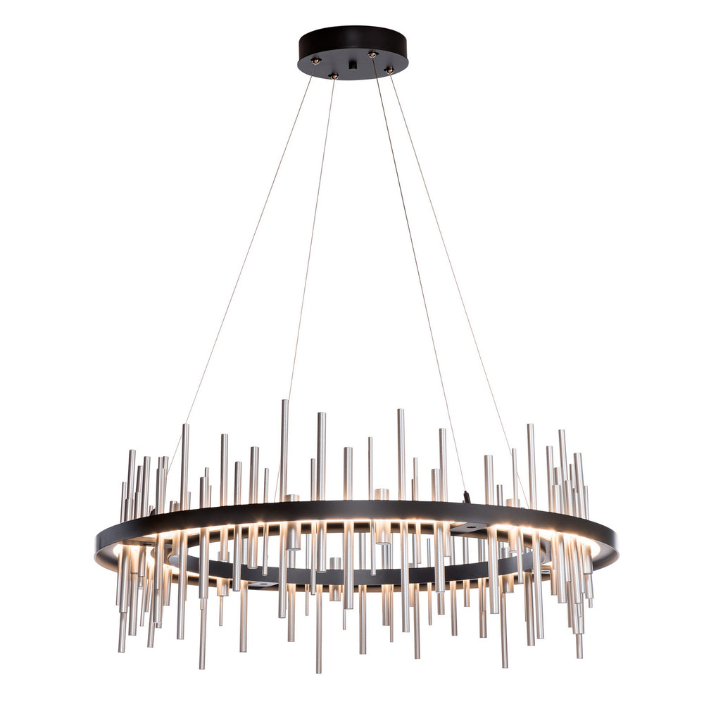 Hubbardton Forge - LED Pendant - Cityscape - Black- Union Lighting Luminaires Decor