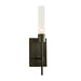 Hubbardton Forge - One Light Wall Sconce - Vela - Dark Smoke- Union Lighting Luminaires Decor