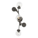 Hubbardton Forge - Three Light Wall Sconce - Sprig - Dark Smoke- Union Lighting Luminaires Decor