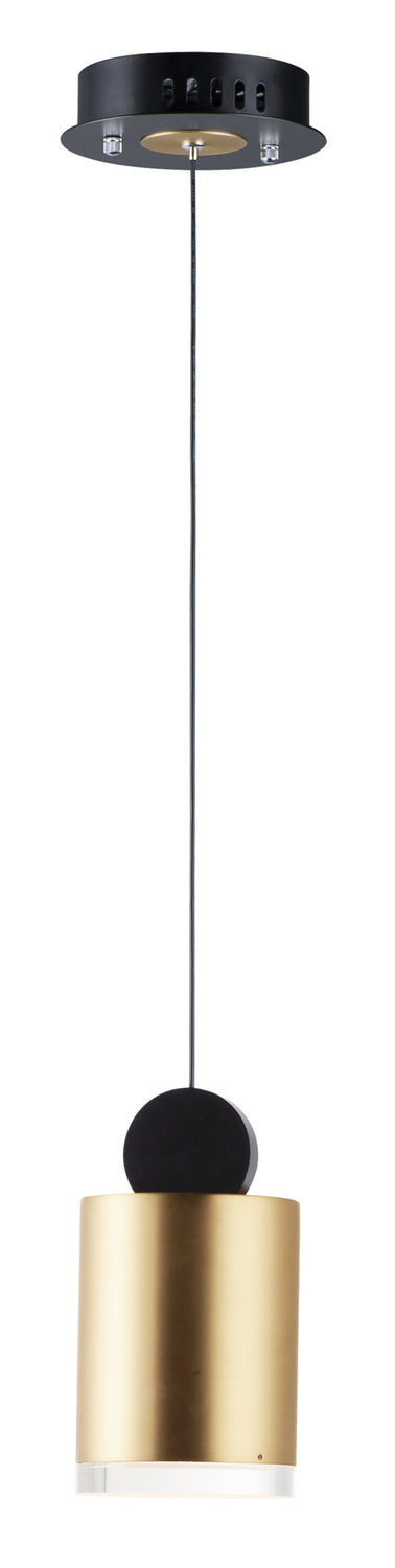 ET2 - LED Pendant - Nob - Black / Gold- Union Lighting Luminaires Decor