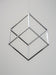 ET2 - LED Pendant - 4 Square - Polished Chrome- Union Lighting Luminaires Decor