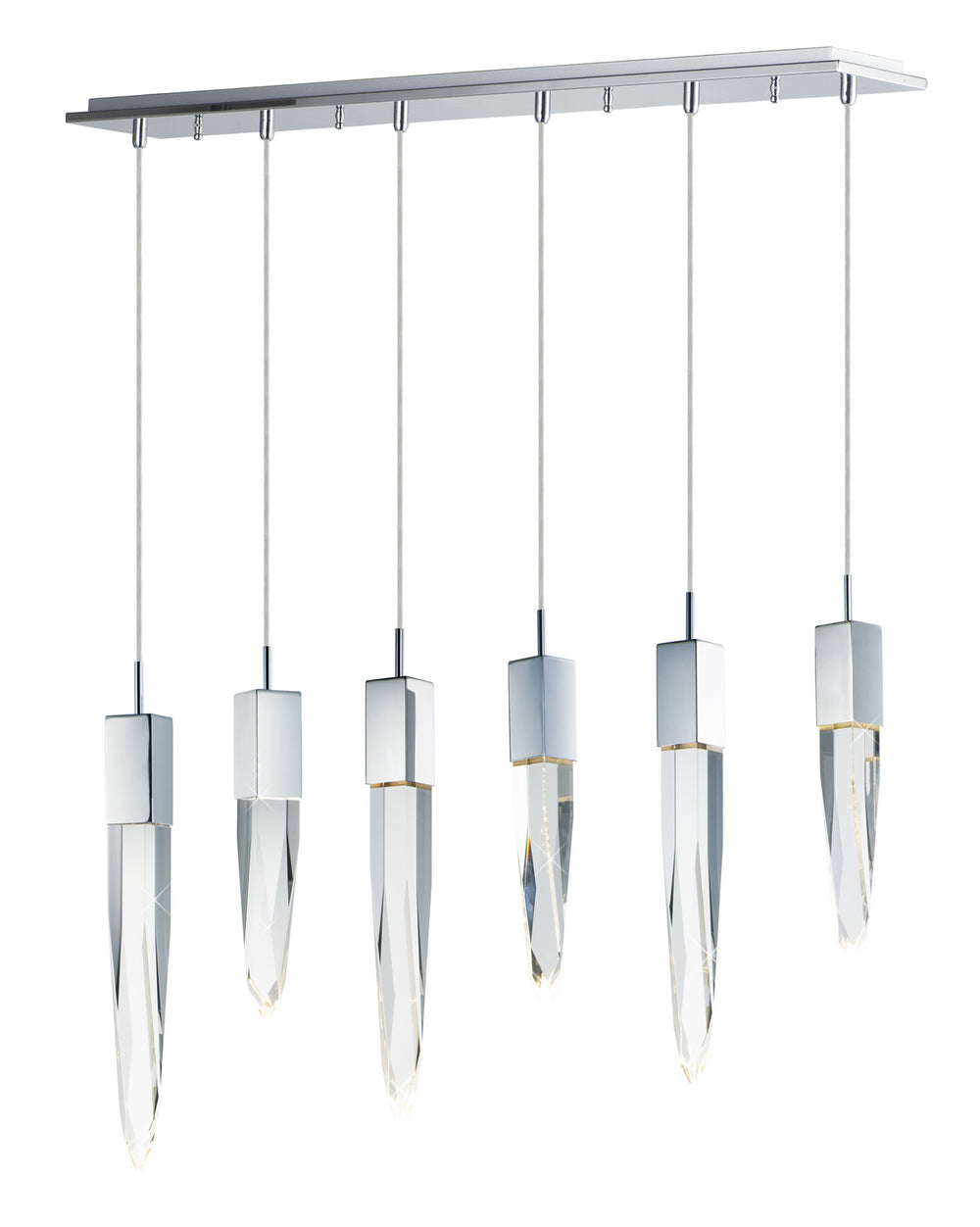 ET2 - LED Pendant - Quartz - Polished Chrome- Union Lighting Luminaires Decor