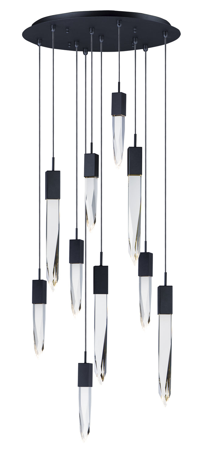 ET2 - LED Pendant - Quartz - Black- Union Lighting Luminaires Decor