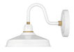 Hinkley Canada - LED Barn Light - Foundry Classic - Gloss White- Union Lighting Luminaires Decor