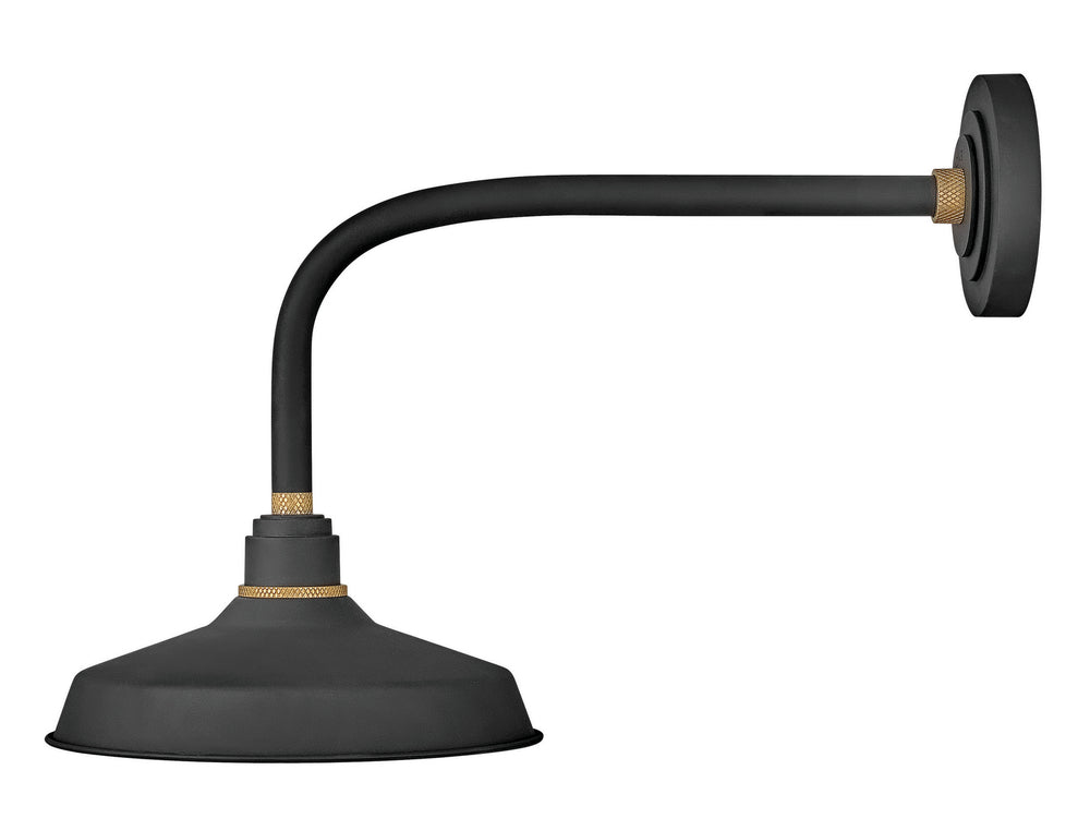 Hinkley Canada - LED Barn Light - Foundry Classic - Textured Black- Union Lighting Luminaires Decor