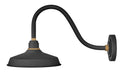 Hinkley Canada - LED Barn Light - Foundry Classic - Textured Black- Union Lighting Luminaires Decor