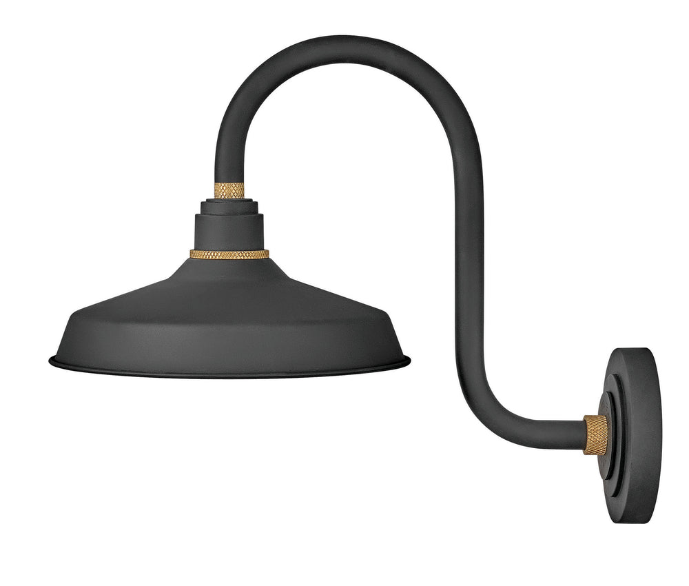 Hinkley Canada - LED Barn Light - Foundry Classic - Textured Black- Union Lighting Luminaires Decor