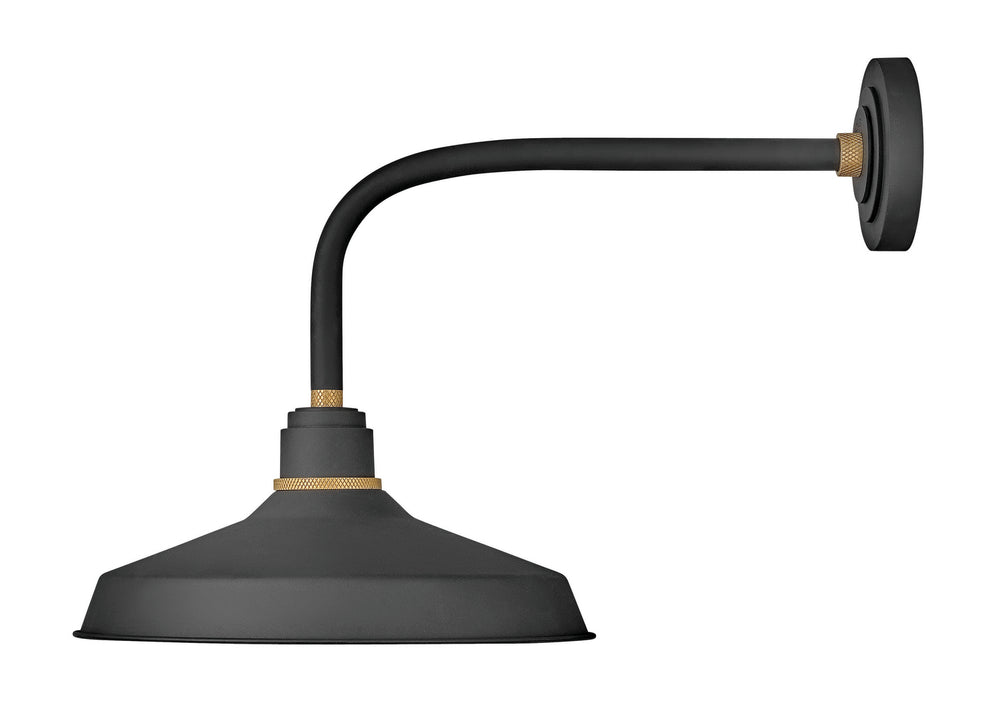 Hinkley Canada - LED Barn Light - Foundry Classic - Textured Black- Union Lighting Luminaires Decor