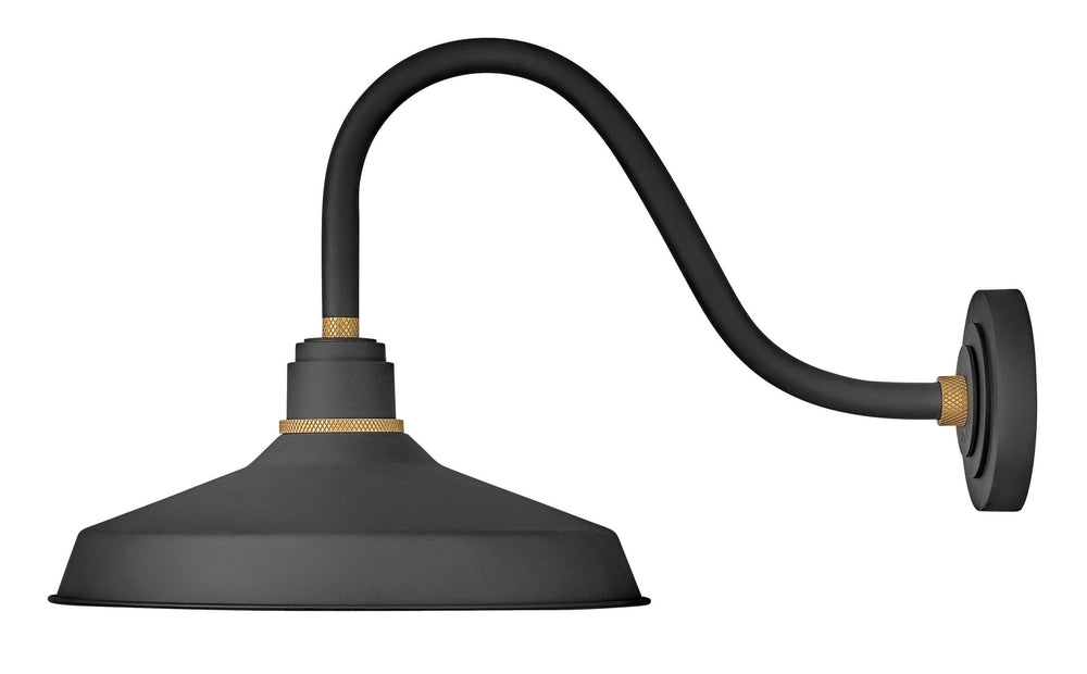 Hinkley Canada - LED Barn Light - Foundry Classic - Textured Black- Union Lighting Luminaires Decor