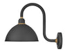 Hinkley Canada - LED Barn Light - Foundry Dome - Textured Black- Union Lighting Luminaires Decor