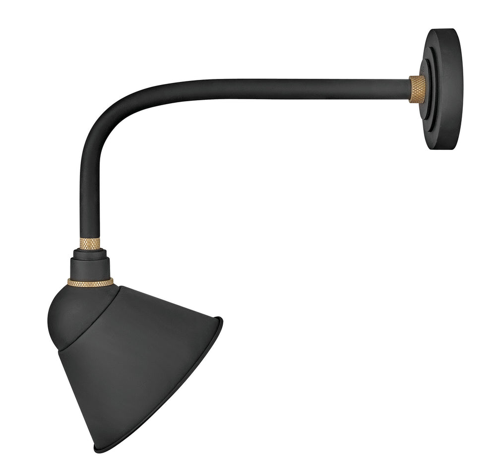 Hinkley Canada - LED Barn Light - Foundry Sign Light - Textured Black- Union Lighting Luminaires Decor