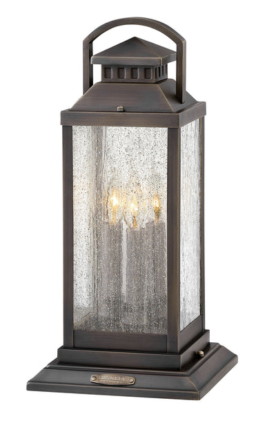 Hinkley Canada - LED Outdoor Lantern - Revere - Blackened Brass- Union Lighting Luminaires Decor