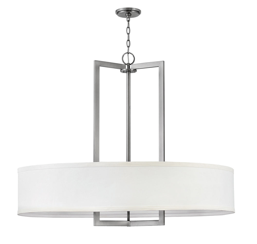 Hinkley Canada - LED Chandelier - Hampton - Antique Nickel- Union Lighting Luminaires Decor